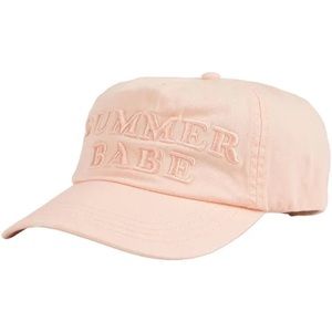 Billabong Summer Babe Embroidered Women's Strapback Dad Cap Hat Peachy